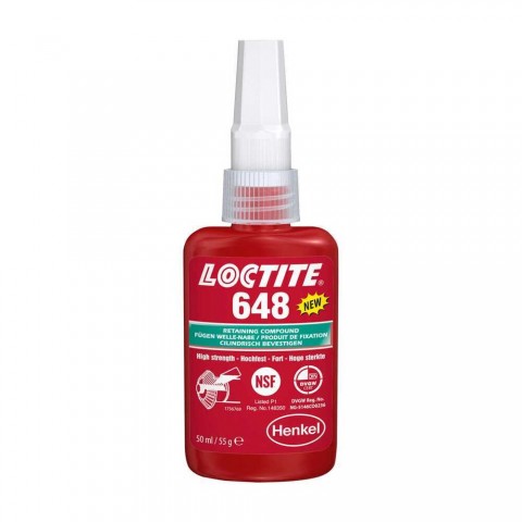 Loctite 648 Orta Kuvvetli Sıkı Geçme 50 ml