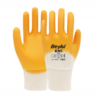 Beybi KN1 Pamuk Nitril İş Eldiveni