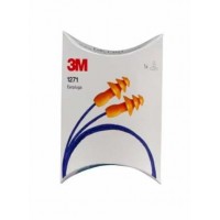 3M 1271 Yıkanabilir İpli, Kutulu Kulak Tıkacı