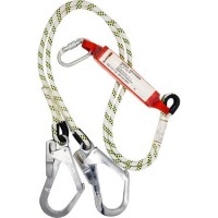 Vento Çift Bacaklı Şok Emicili Lanyard (Statik Halatlı)