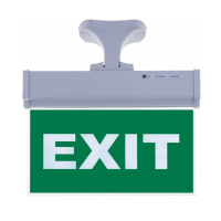 SG074 Çift Yönlü Acil Yönlendirme Armatürü (Askı Aparatlı) Exit